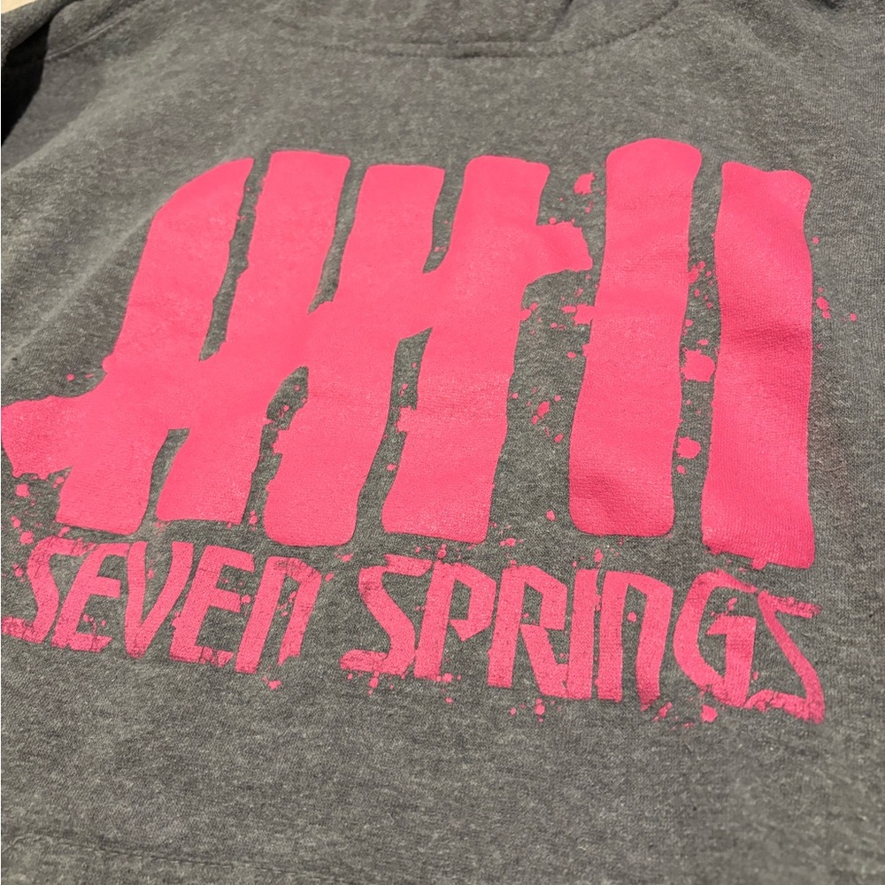 Seven Springs Mountain Resort Hooded Sweatshirt SZ M